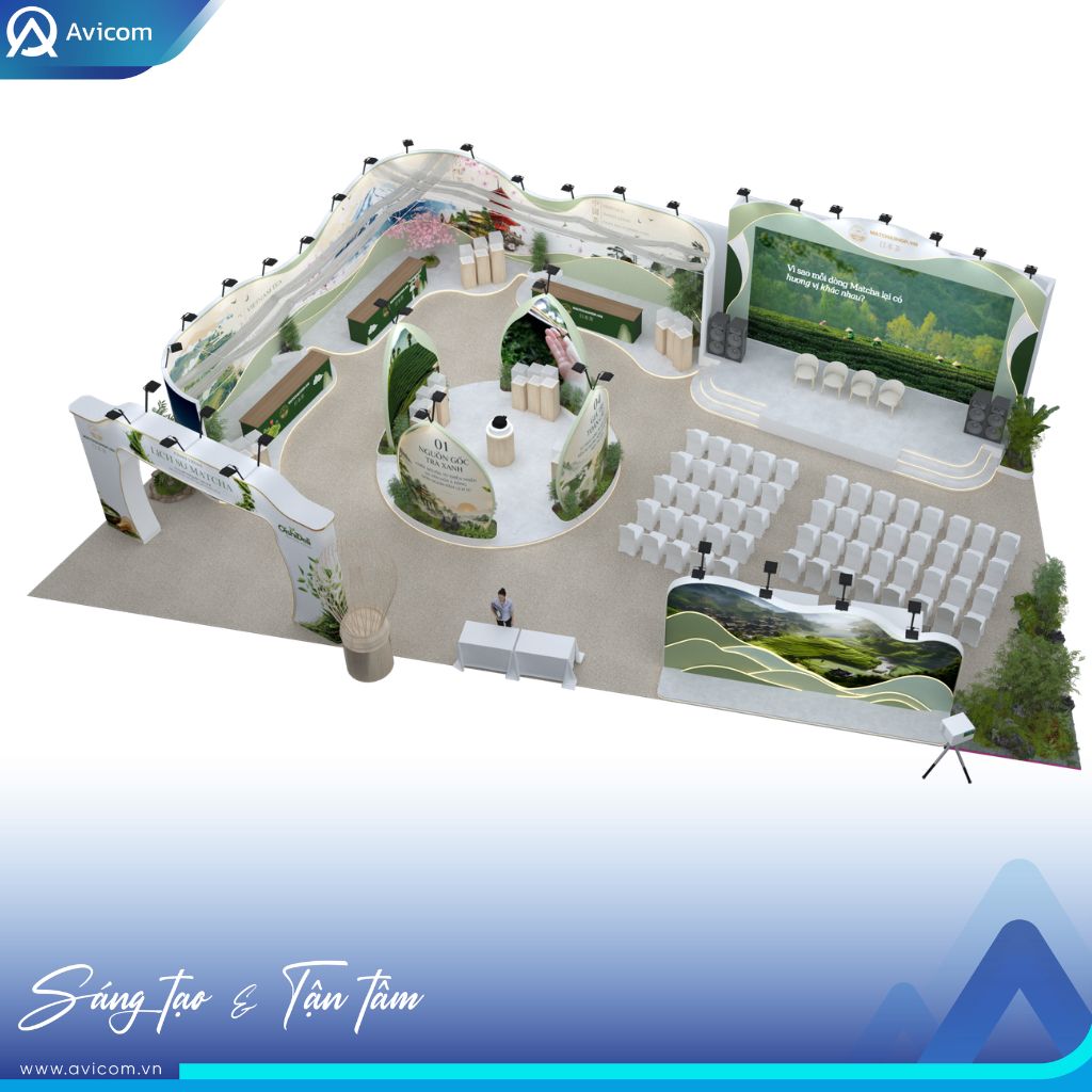 MATCHASHOP tại Cafe Show Hà Nội 2026 | Gian hàng matcha 270m²